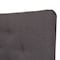 Baxton Studio Hannah Mid-Century Modern Dark Grey King Size Platform Bed 125-7009 - alternate 4